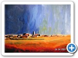 Meseta - acrílico - 40 x60 - 150 €