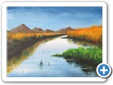 Reflejos en el río - acrílico - 40 x50 - 150 €