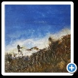 ACANTILADO - 80X40 cms. - acrílico en tabla/ técnica mixta - 120,00 €