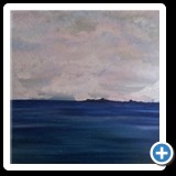 LA INMENSIDAD DEL MAR - 40X40 cms. - acrílico en tabla - 75,00 €